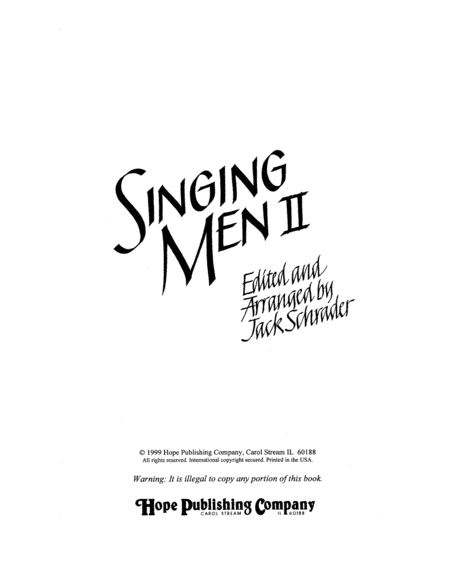 Singing Men II