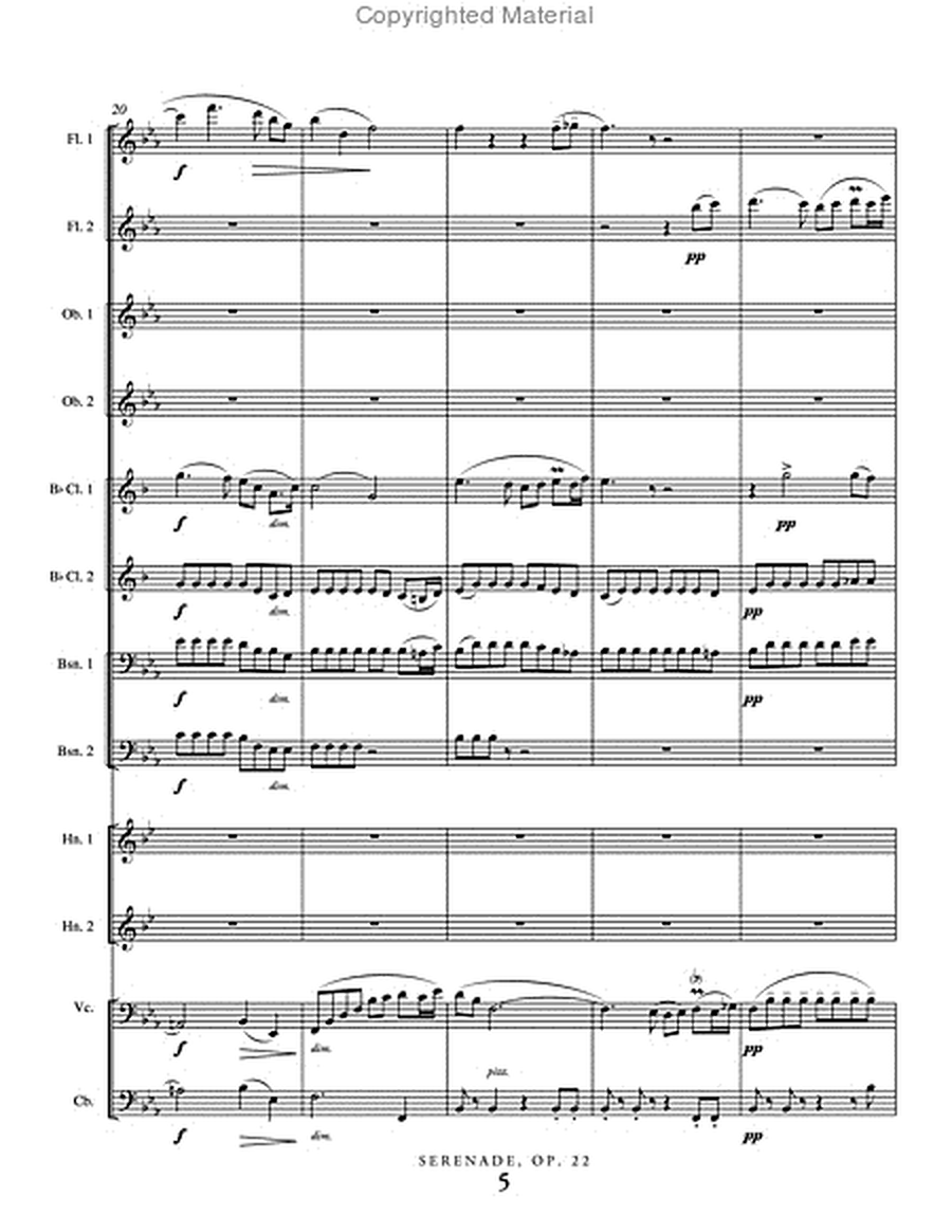 Serenade, Op. 22
