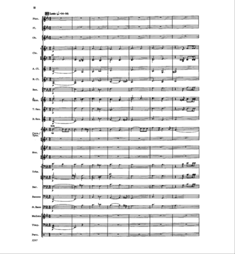 Fanfare and Fantasy Fanfare and Fantasy Concert Band scores gallery preview page 17