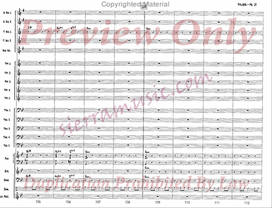 Values Values Jazz Ensemble scores gallery preview page 15