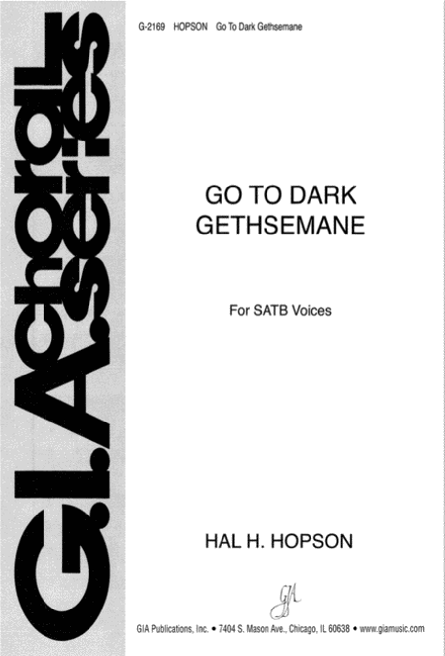 Go to Dark Gethsemane 4-Part scores gallery preview page 1