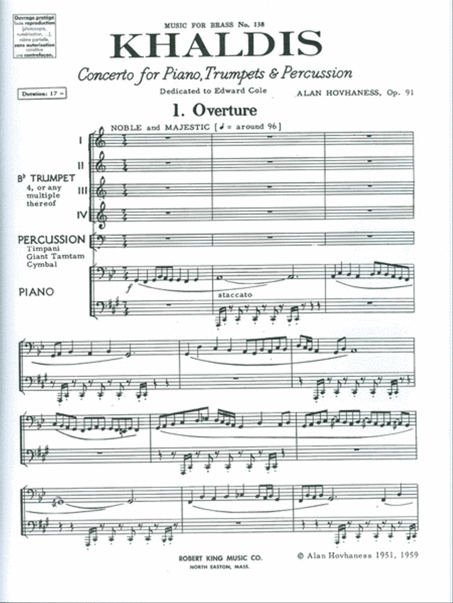 Khaldis (sextet-mixed) School and Community scores gallery preview page 2