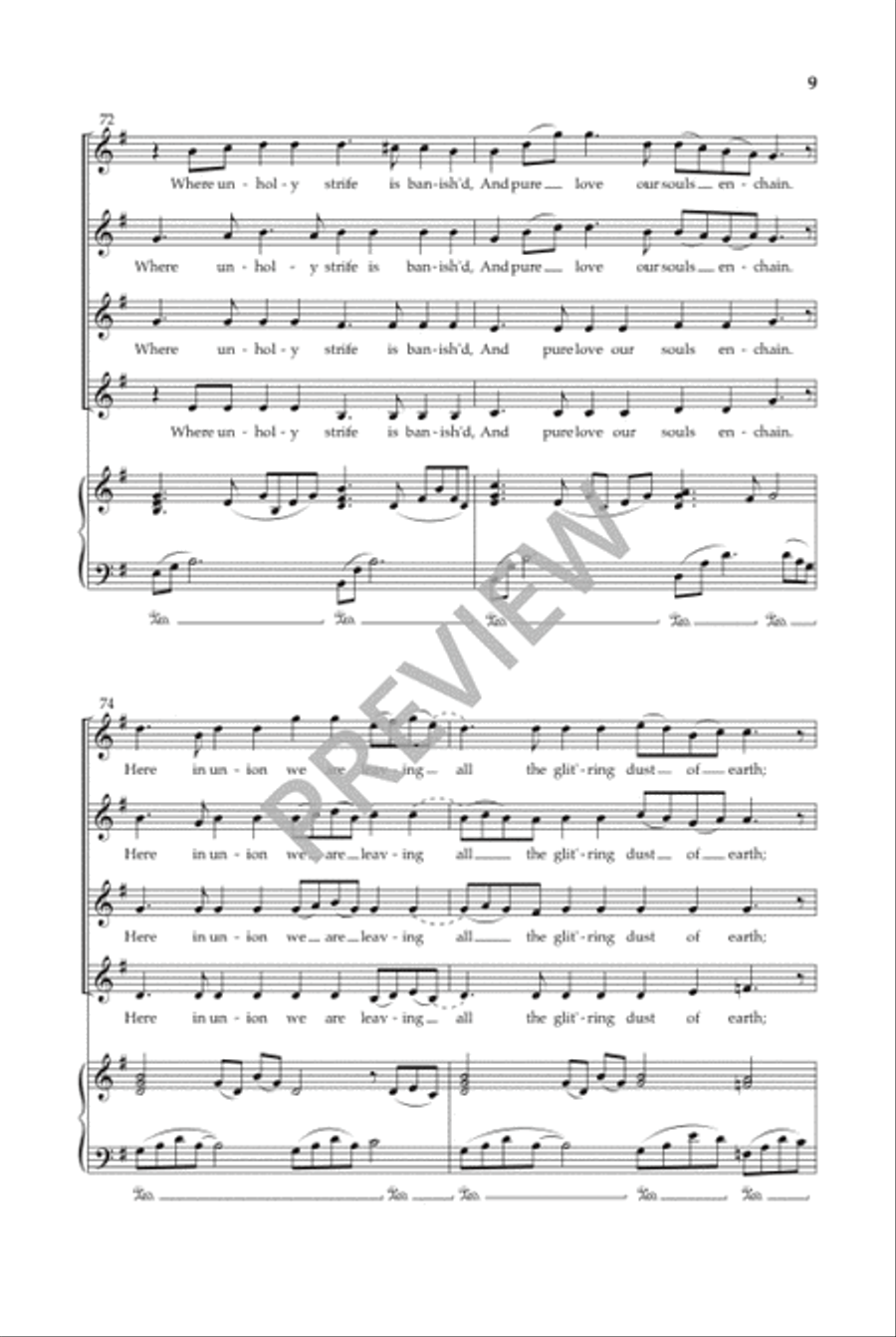 Universal Song Universal Song SSAA scores gallery preview page 10