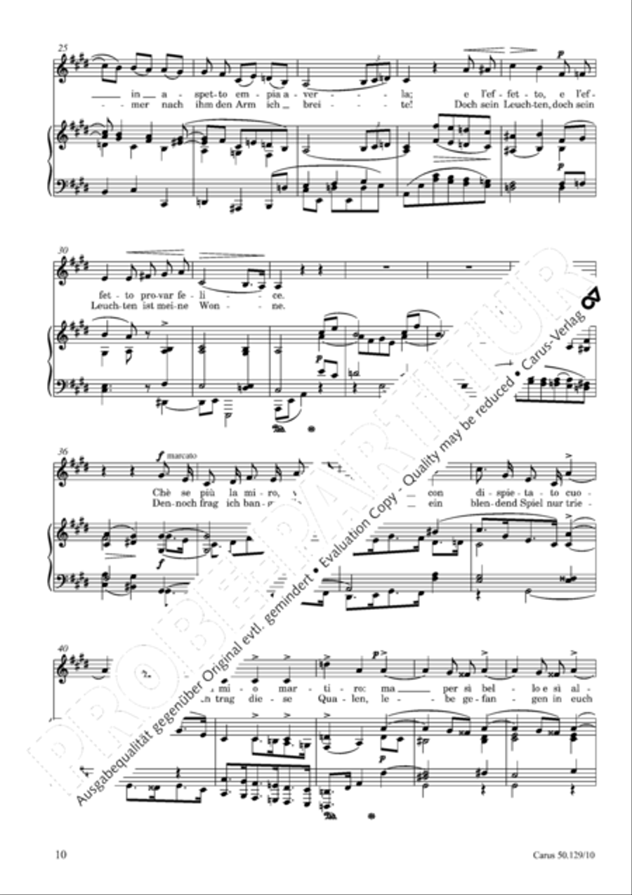 Gesange op. 129 (tiefe Stimme) Score scores gallery preview page 11