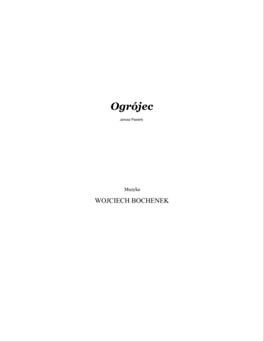 Ogrójec (Oratorium na Wielki Post) Chamber Orchestra scores gallery preview page 2