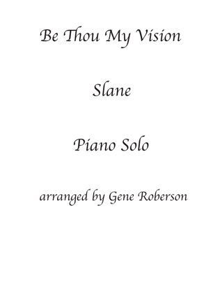 Book cover for Be Thou My Vision Adv. Piano Solo