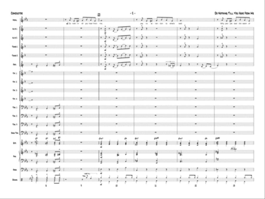 Do Nothing Till You Hear from Me: Score Jazz Ensemble scores gallery preview page 4