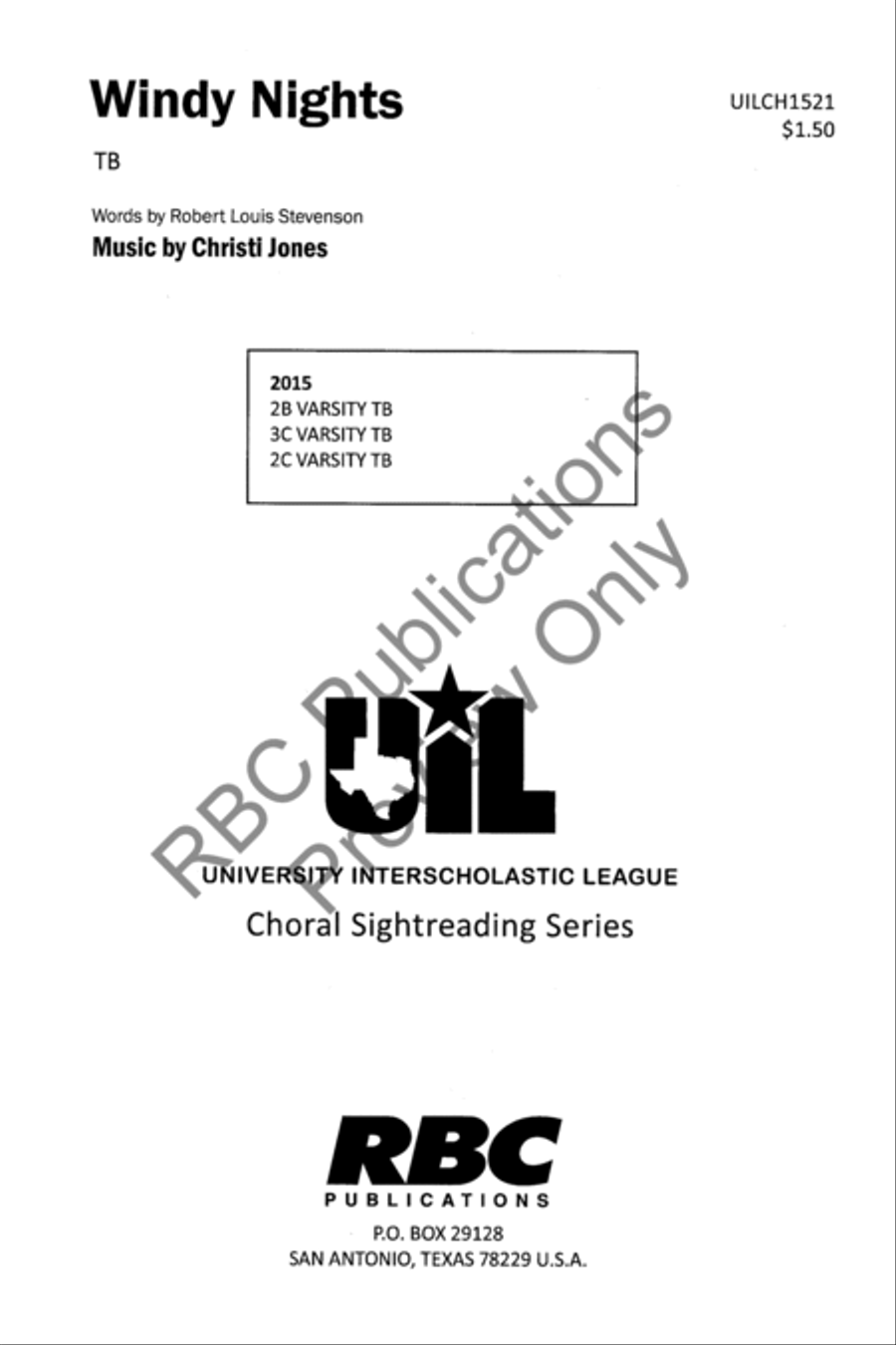 <br>Sheet music extract