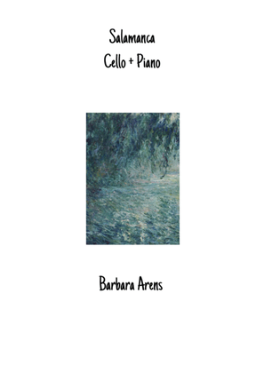 Book cover for Salamanca for Cello + Piano