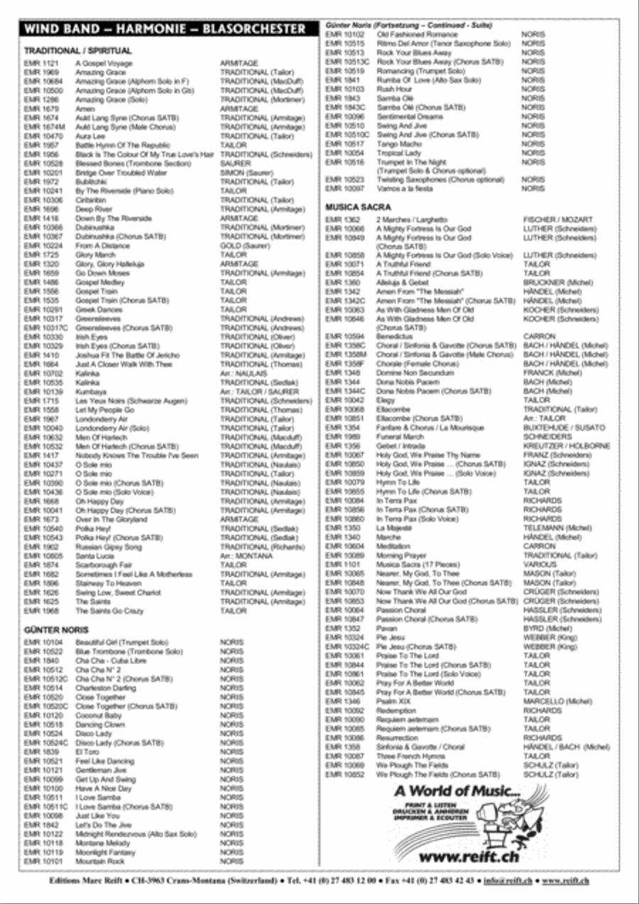 Walking With God Walking With God Concert Band scores gallery preview page 12