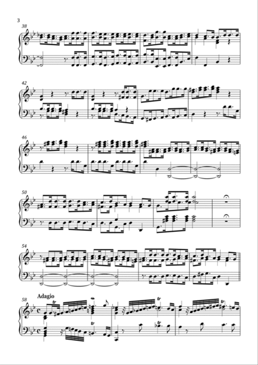 Handel - Suite No. 7 in G Minor - Intermediate Piano Method scores gallery preview page 4