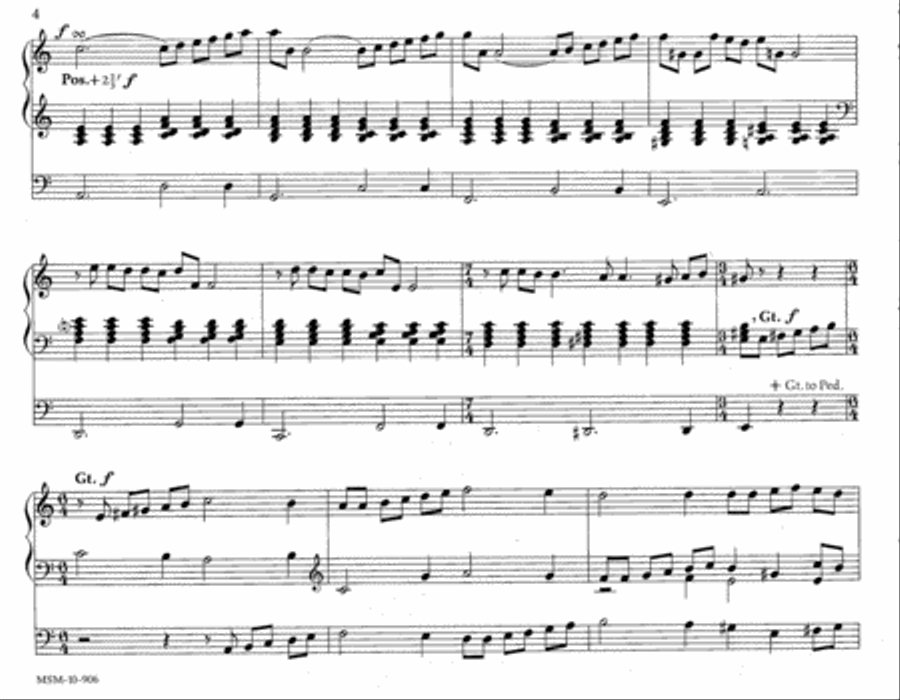 Aria Organ scores gallery preview page 4