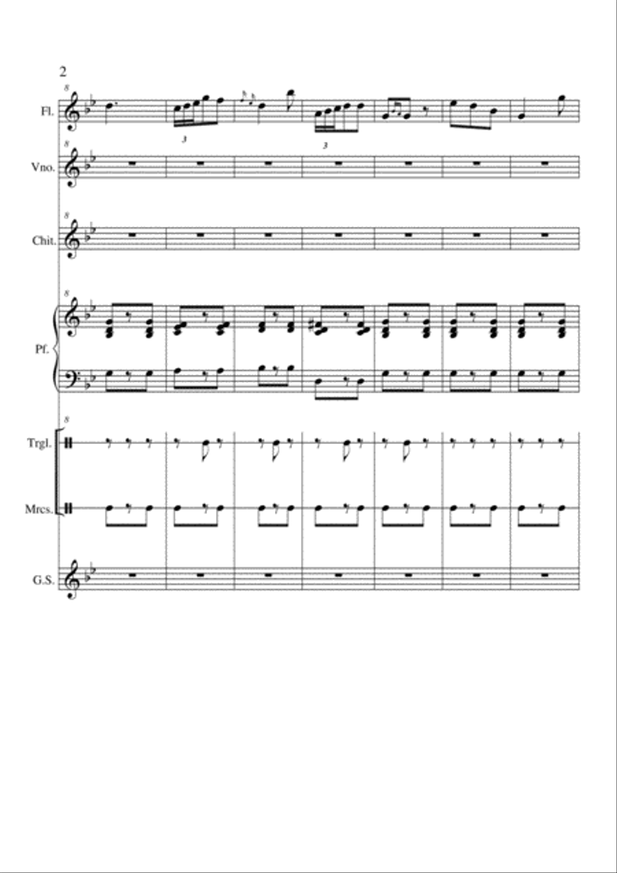 Traviata: Croce e delizia Small Ensemble scores gallery preview page 2