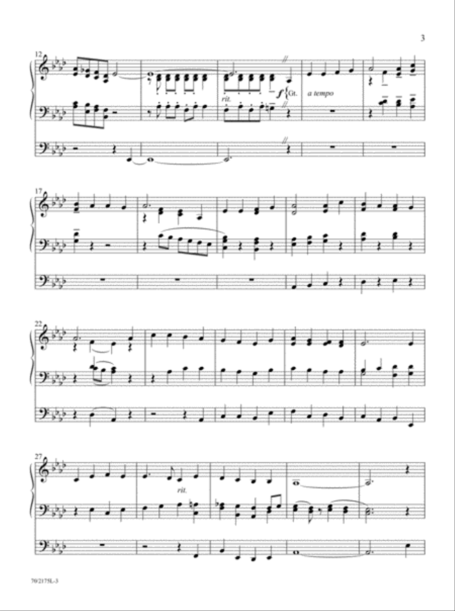 The Sacred Organ Library, Vol. 5 Organ Solo scores gallery preview page 4