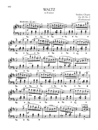 Waltz in B minor, Op. 69, No. 2 (Posthumous)