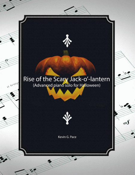 Rise of the Scary Jack-O'-Lantern - advanced piano solo for Halloween image number null