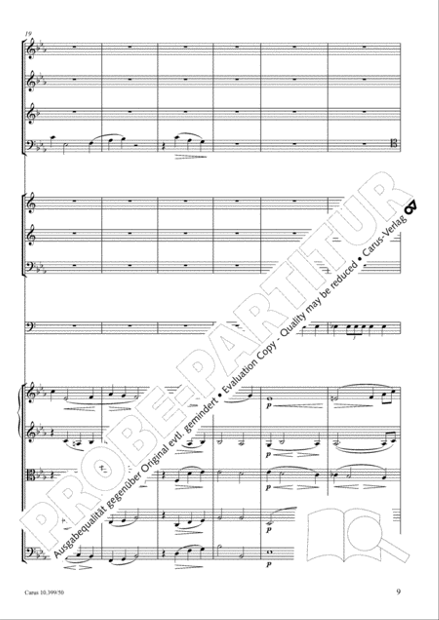 Schicksalslied, Op. 54 Choir scores gallery preview page 10