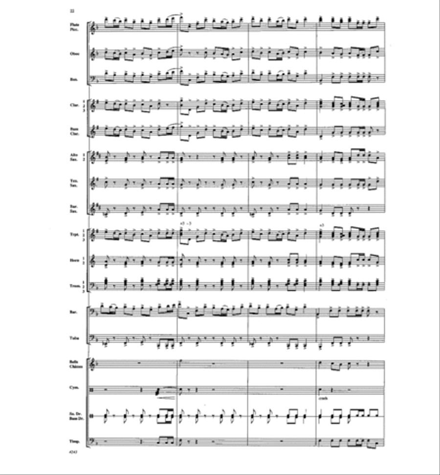 Encomium Concert Band scores gallery preview page 21