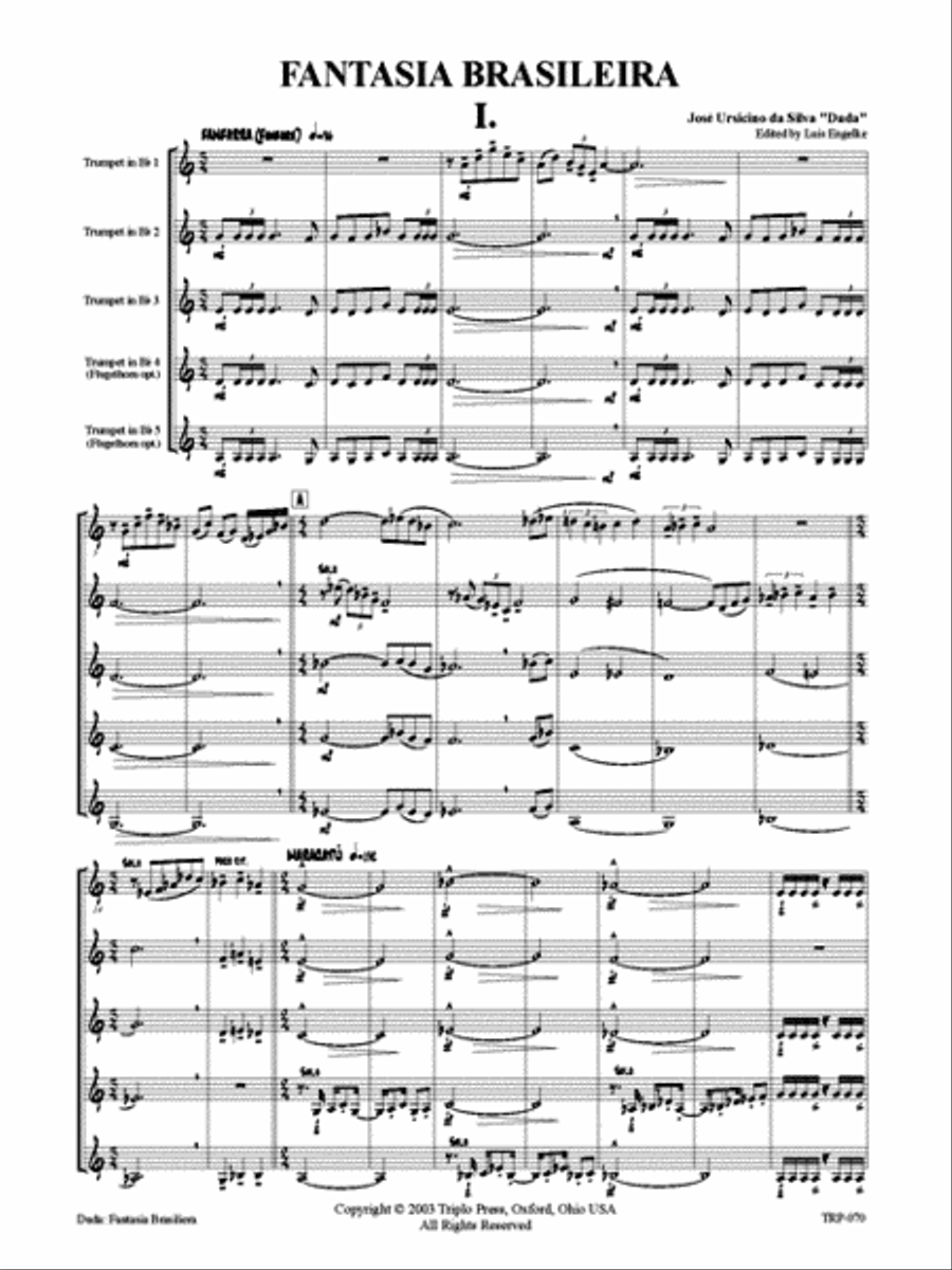 Fantasia Brasileira Small Ensemble scores gallery preview page 2