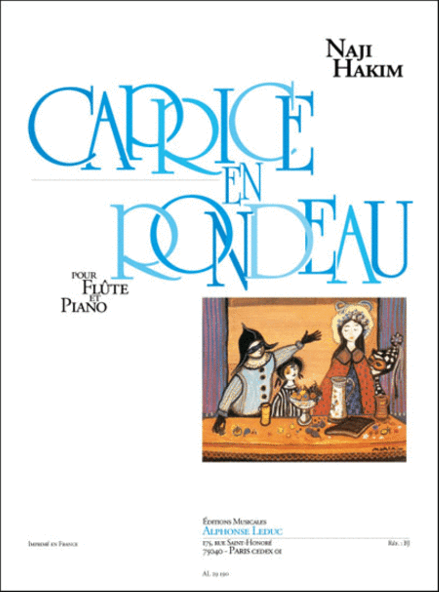Caprice En Rondeau (7eme) Flute Solo scores gallery preview page 1