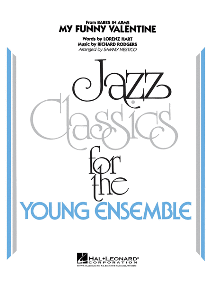 My Funny Valentine Jazz Ensemble scores gallery preview page 1