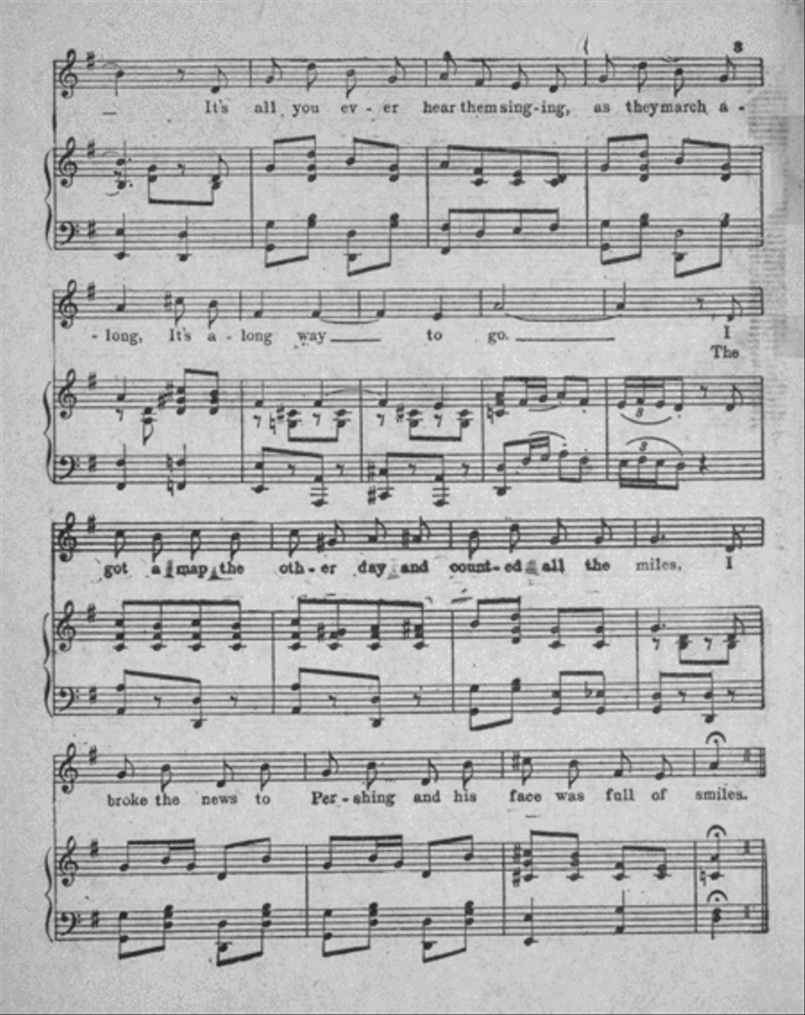 The Further it is From Tipperary Voice scores gallery preview page 3