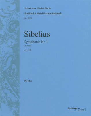 Symphony No. 1 in E minor Op. 39