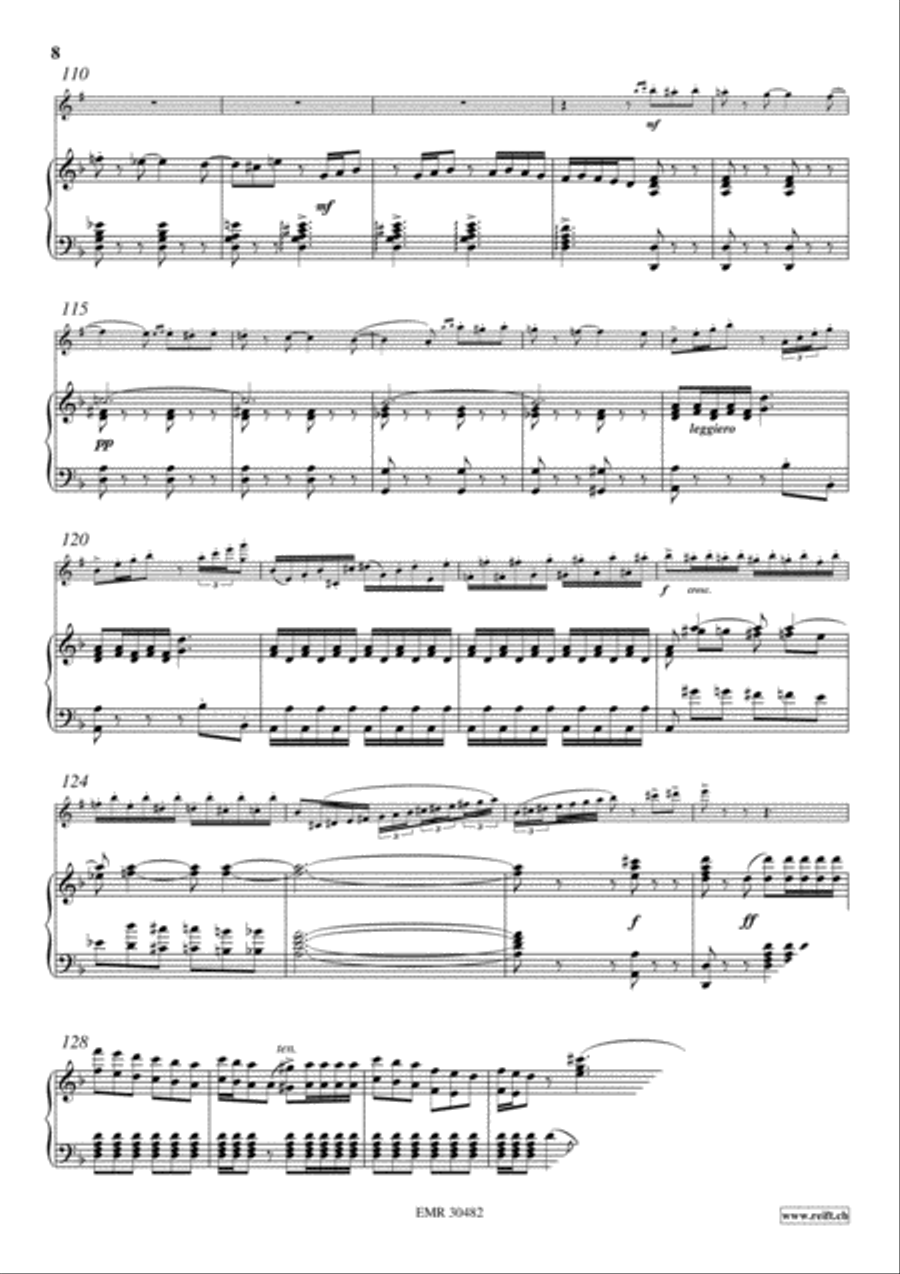 Introduction And Rondo Capriccioso Soprano Saxophone scores gallery preview page 8