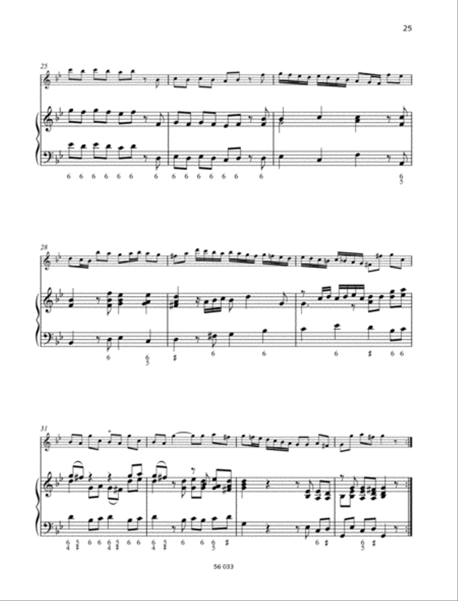 Sonata G minor Sonata G minor Alto Recorder scores gallery preview page 4