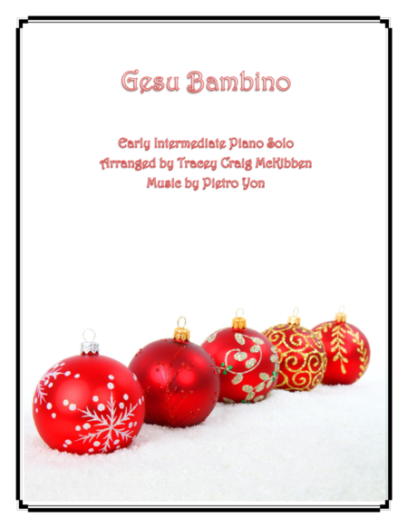 Gesu Bambino (Piano Solo) image number null