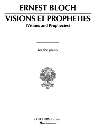 Book cover for Visions et Propheties