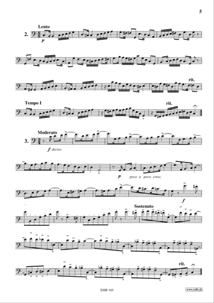 70 Studies Euphonium scores gallery preview page 4