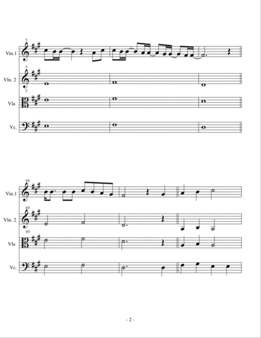 Well Done Well Done String Trio scores gallery preview page 2