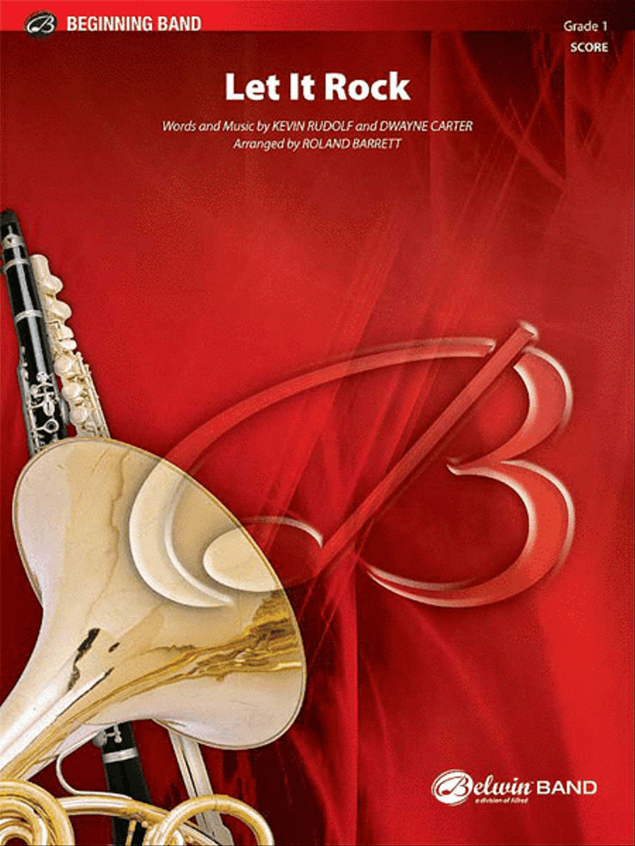 Let It Rock Concert Band scores gallery preview page 1