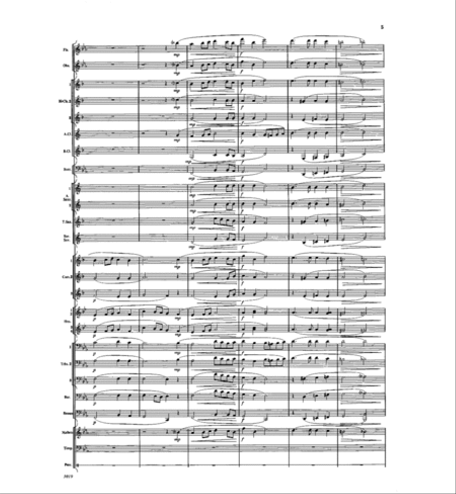 Romanesque Concert Band scores gallery preview page 6