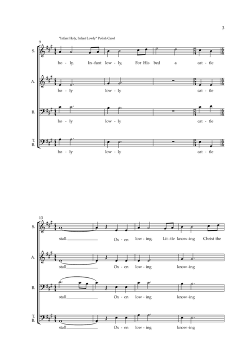 The Nativity Medley (SATB) image number null