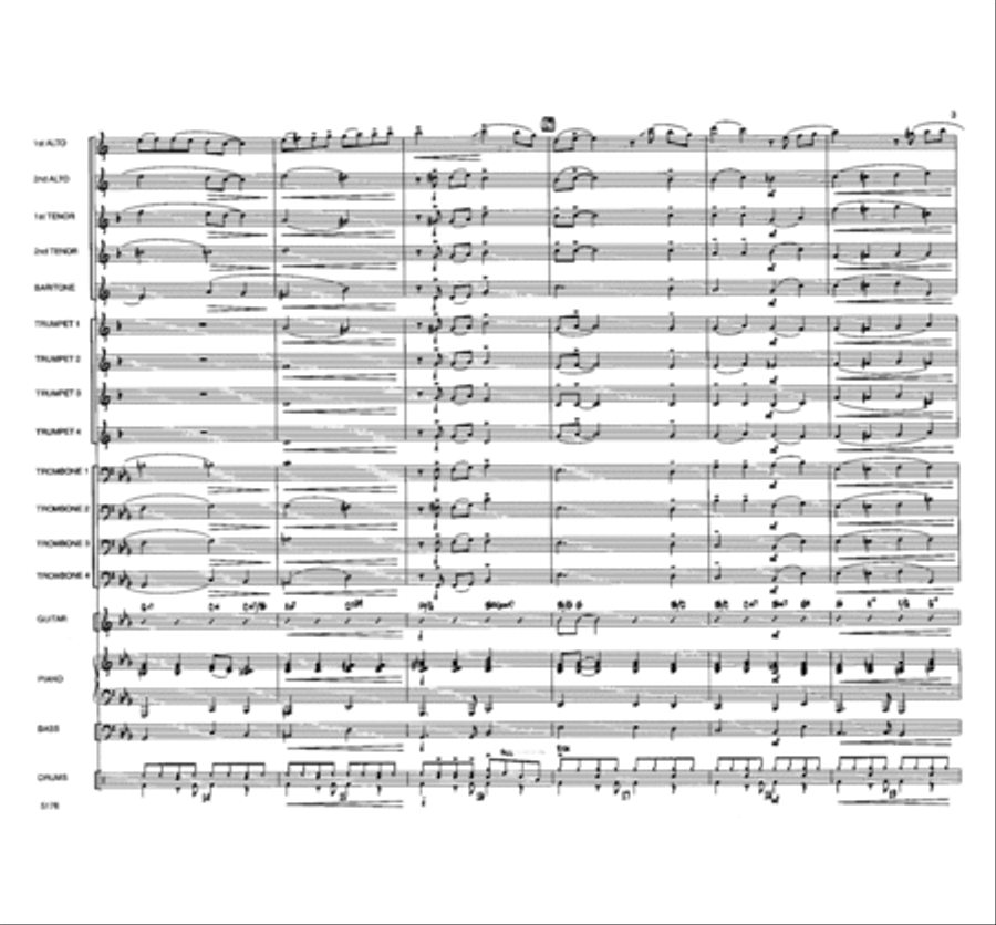 One Special Moment One Special Moment Jazz Ensemble scores gallery preview page 4