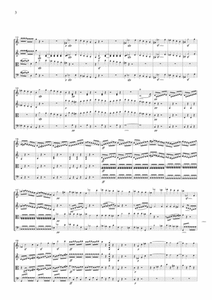 Beethoven Prometheus Overture, for string quartet, CB005 image number null