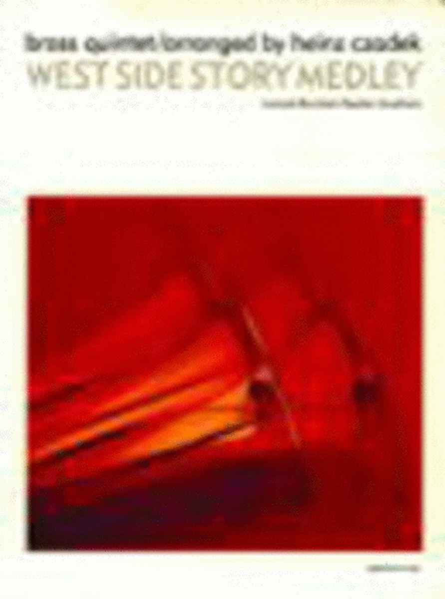 West Side Story Medley For Brass Quintet Sc/Pts
