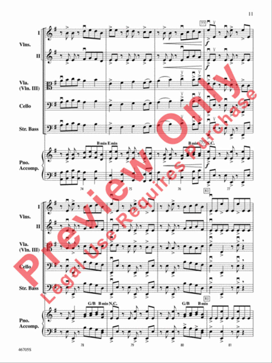 Sparks String Orchestra scores gallery preview page 12