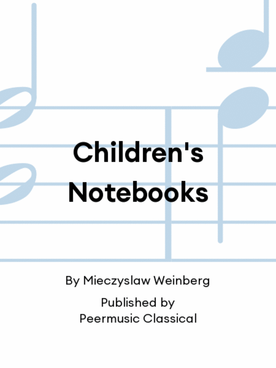 Children's Notebooks Chamber Music scores gallery preview page 1