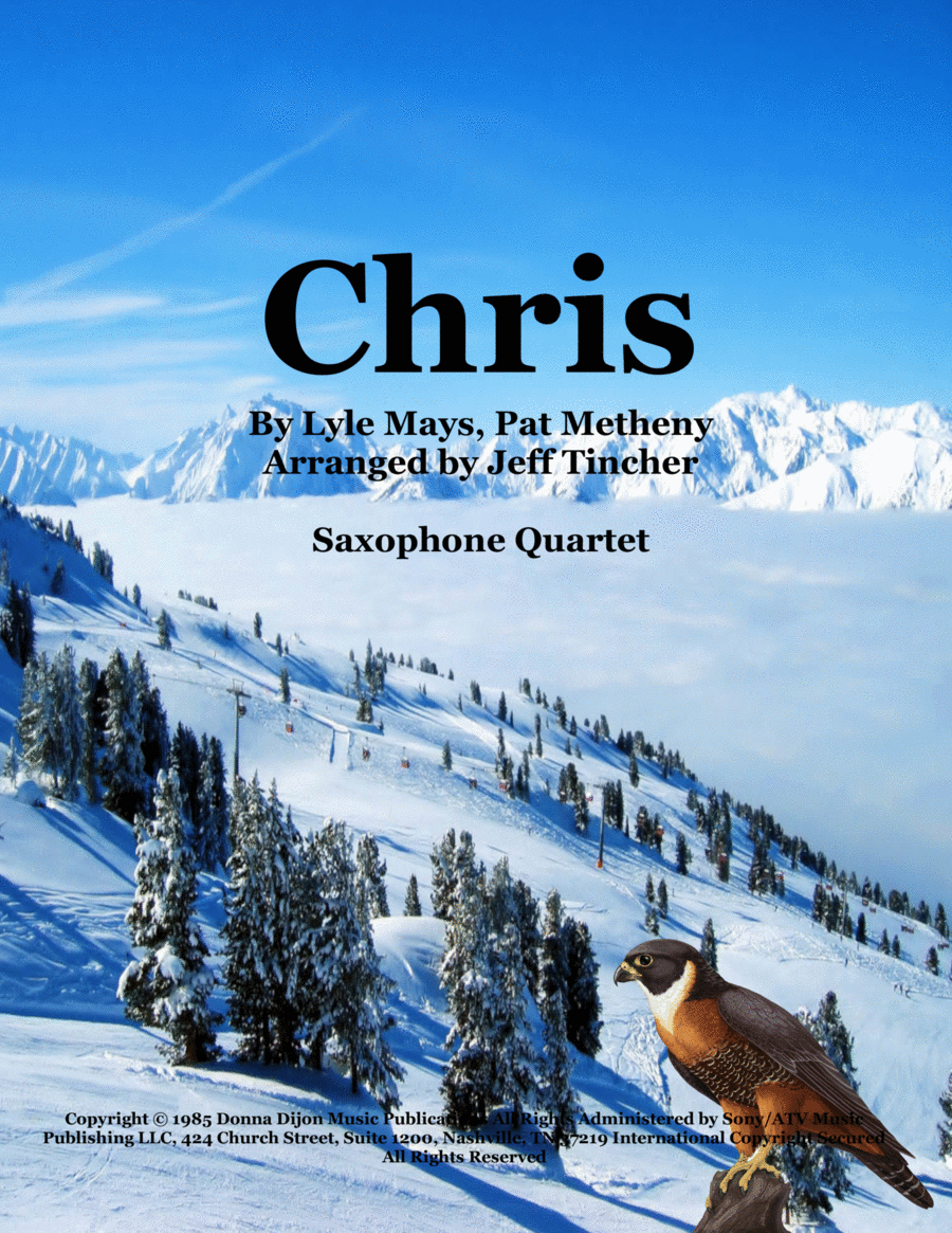 Chris Woodwind Quartet scores gallery preview page 1