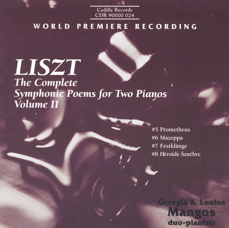 Volume 2: Symphonic Poems for 2 Pianos