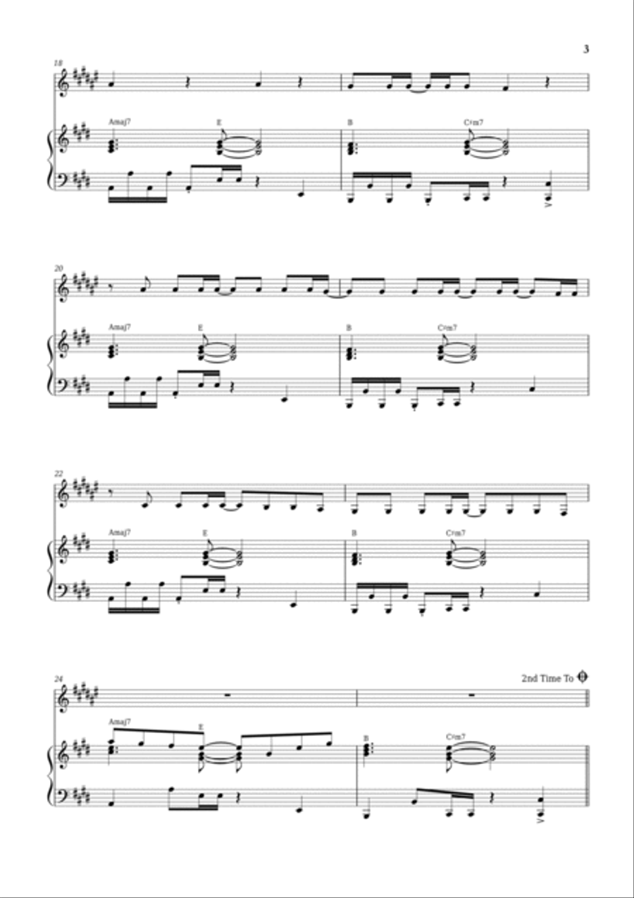 Anti-hero B-Flat Clarinet scores gallery preview page 3