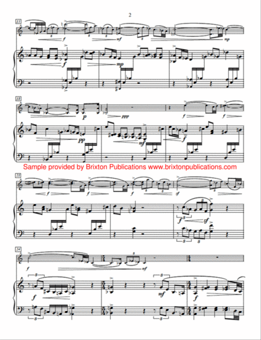 Pas de deux Flute scores gallery preview page 3