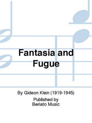 Book cover for Fantasia and Fugue