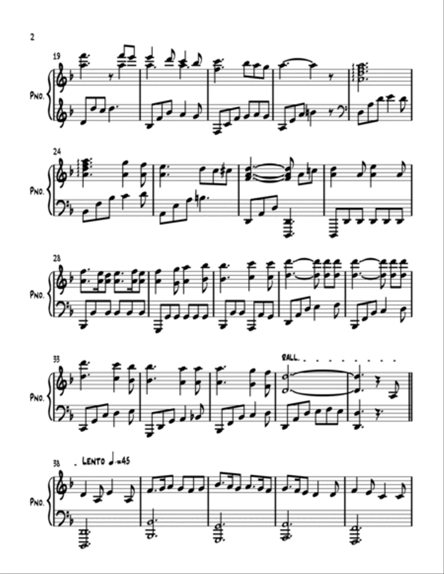 The Horizon / El Horizonte Piano Solo scores gallery preview page 2