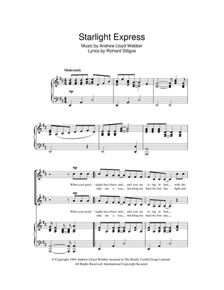 Book cover for Starlight Express