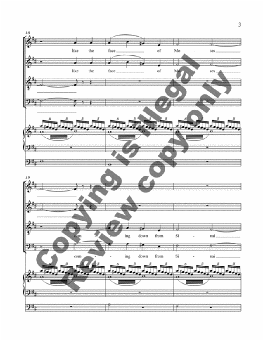 Dazzling as the Sun Dazzling as the Sun 4-Part scores gallery preview page 15