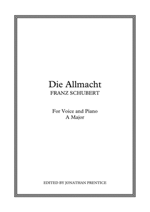 Book cover for Die Allmacht (A Major)